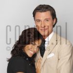 16-06-2004 Martijn Lusink / Touriya Haoud Studio  Martijn Lusink & Touriya Haoud at studio in Amsterdam, by order of Pulse Magazine. June 16, 2004.

[keywords]Posed, Eyecontact, Smiling[/keywords]